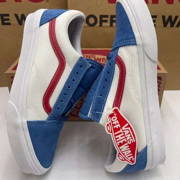 Vans Men’s Old Skool (SportPop) Vallartabl/Red SneakersVN0A38G19XG1